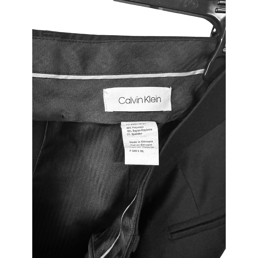 Michael Kors Monroe Men's Dress Pants 34x30 Gray Stretch Comfort Waist - Picture 2 of 2